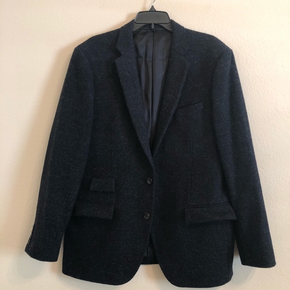 J.crew Ludlow Authentic Yorkshire Tweed Suit Jacket 42R Blazer - Picture 10 of 13